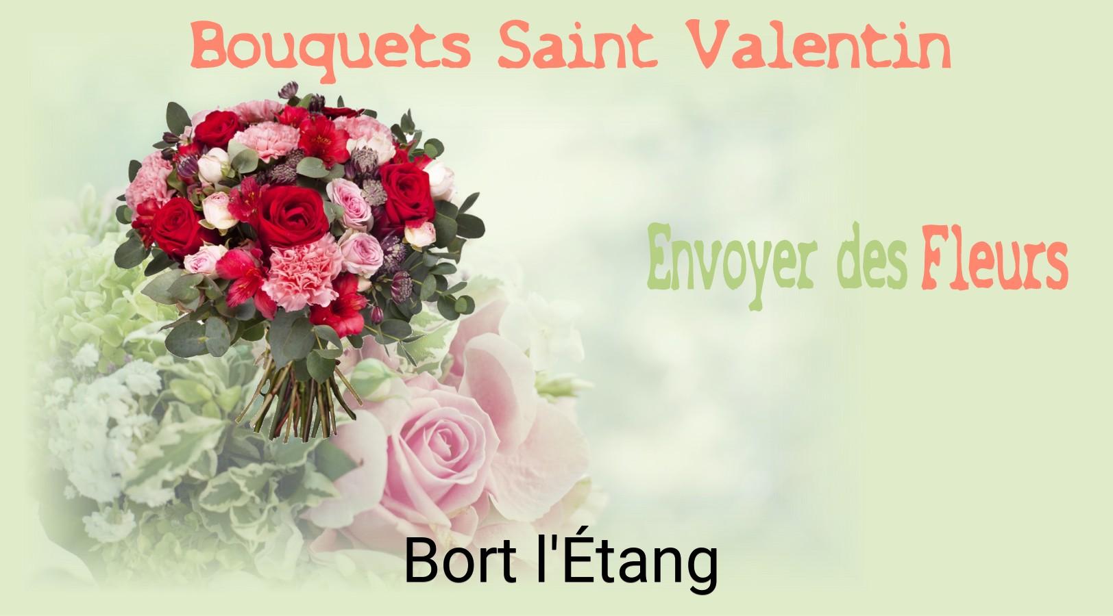Roses de Saint-Valentin livrées à Bort-l'Étang
